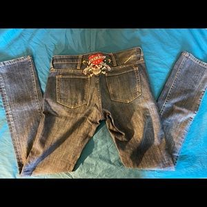 Ed Hardy By Christian Audigier Vintage Jeans!